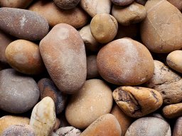 Mexican Beach Pebble Desert Sunburst